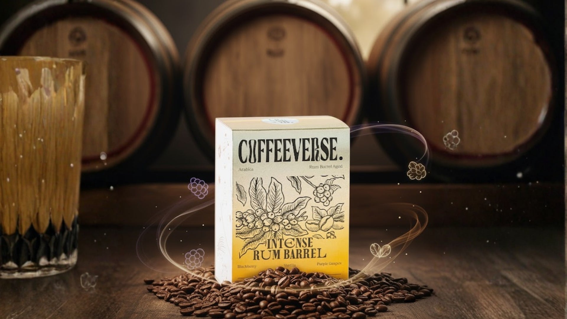 What is Rum Barrel Aged Coffee, and how is it made?
