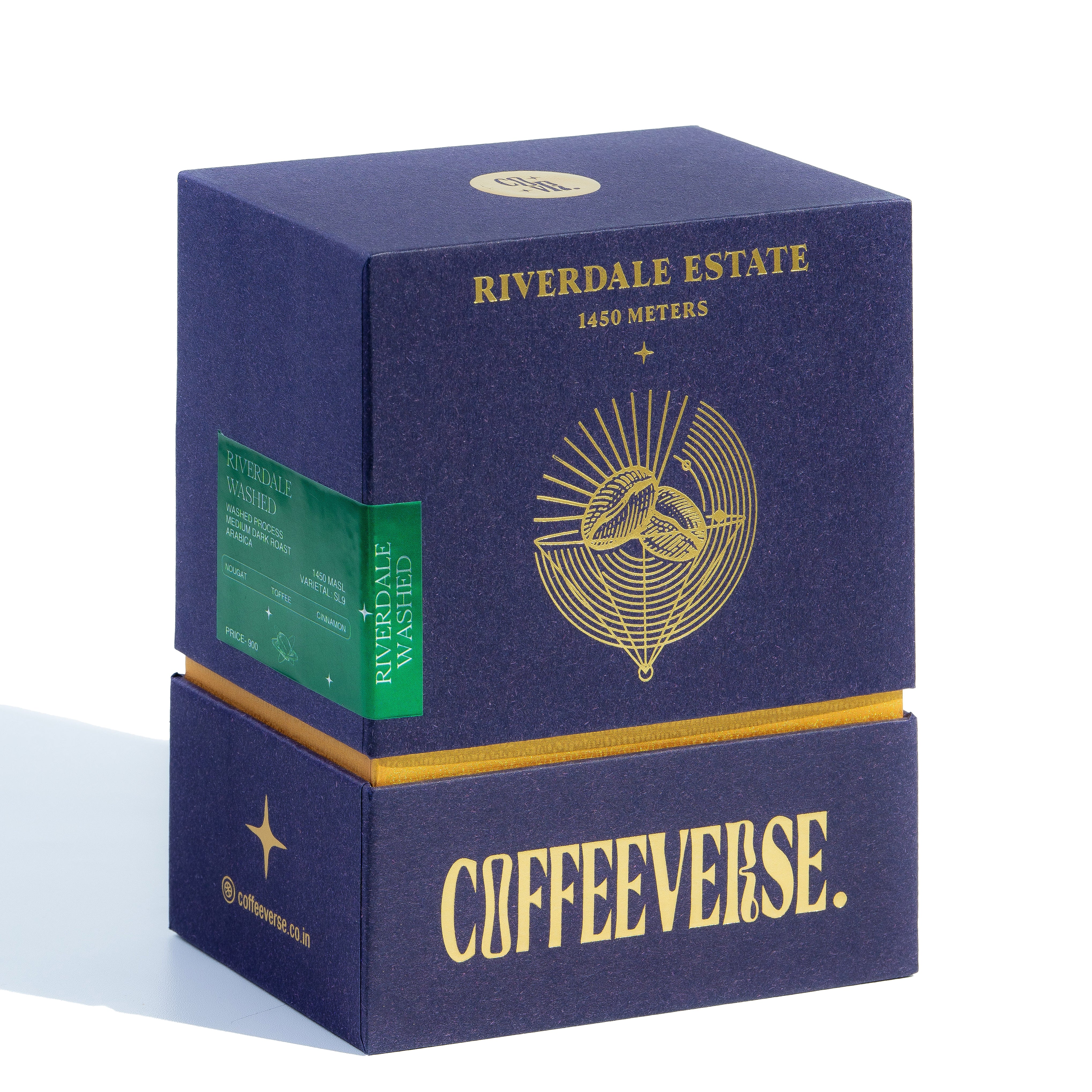 100% Speciality Arabica from Riverdale Estate - Premium washed process coffee beans by Coffeeverse